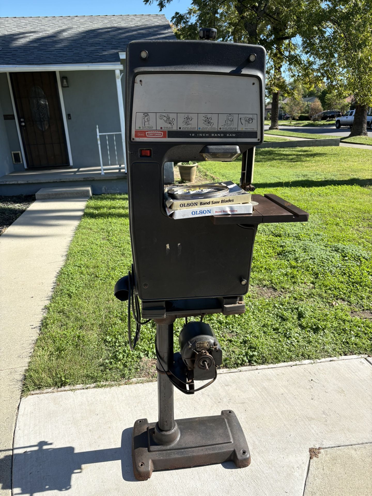 Sears Craftsman 12in Band Saw 