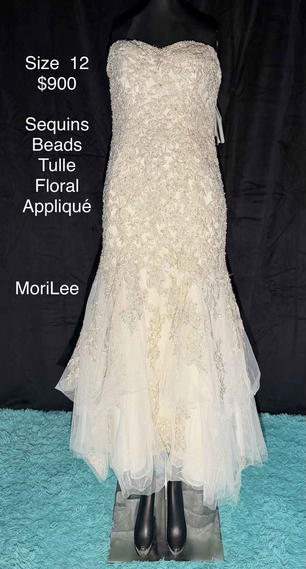 Brand New Wedding Bridesmaid Quince Prom Pageant Sweet 16 Ballgown Party Dress