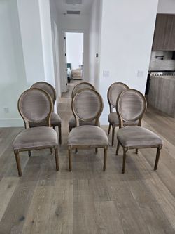 Dining chairs 6, World Market