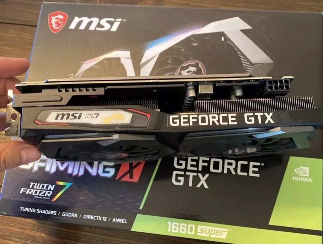 MSI NVIDIA GeForce GTX 1660 Ti 6GB GDDR6 Graphics Card - G1660TGX6.