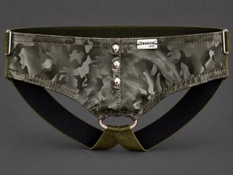 DNGEON by MOB C-Ring Camo Jockstrap OS NWT