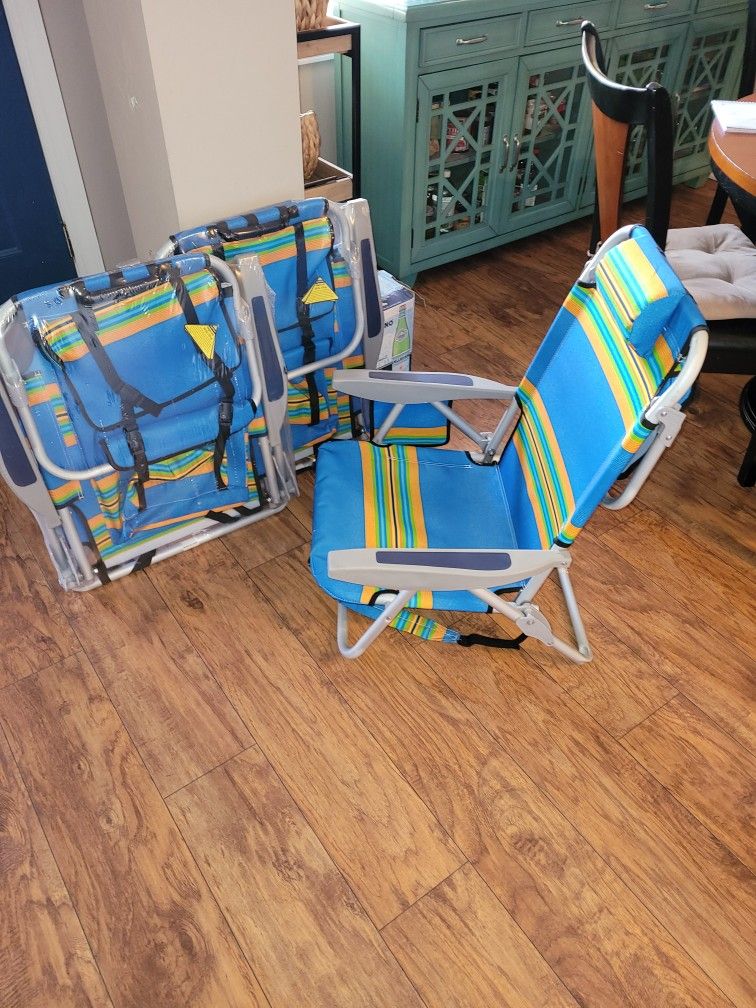 NEW! MAX-KAR SMART BACKPACK BEACH CHAIR