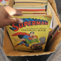 Vintage Coloring Books