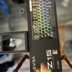 EVGA Z15 RGB USB Gaming Keyboard, RGB Backlit LED,