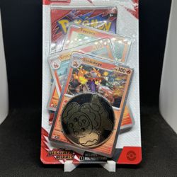 Pokemon Destined Rivals Premium Checklane Blister [Skeledirge] 