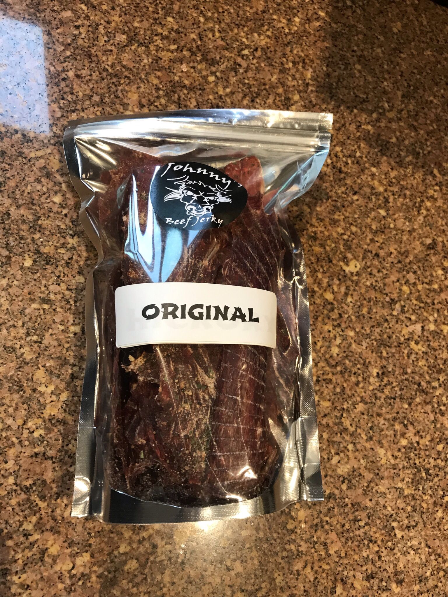 Johnny’s Beef Jerky 6oz Of Tasty Texas Jerky