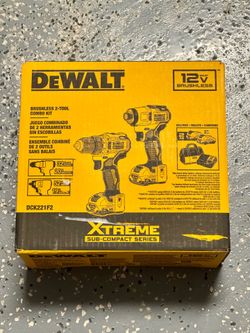 Dewalt Xtreme 12v 2 tool combo kit