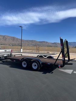 Car hauler trailer