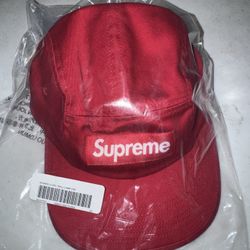 Supreme Washed Chino Twill Camp Cap