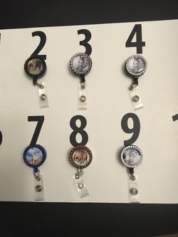 Horse badge reel