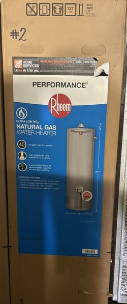 Water Heater 40 Gal
