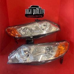 Honda Civic 2006. 2011 headlights.
