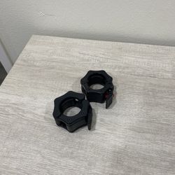 Olympic Barbell Collar Quick Release Locks Clamps