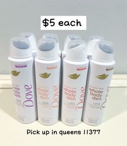 Dove WholeBody Deodorant 4oz -$5 each