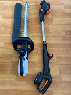 Edger and shrub trimmer