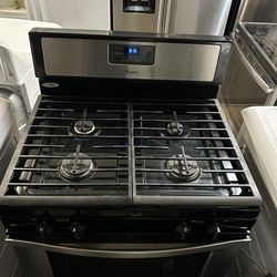 Whirlpool Gas Stove Stainless Steel