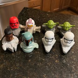 A Lot Of 8 Star Wars Figures 