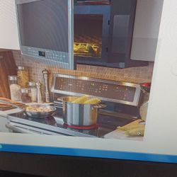 New Inbox GE Profile 2.1 Cubic Foot Over The Range Microwave Oven With Sensor Cooking Stainless Steel