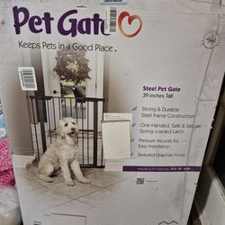 Brand New!  MidWest Homes for Pets Steel Pet Gate