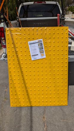 Truncated Domes 3'x4' NEW Qty 2