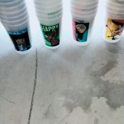 10 Sets of Unused Happy Gilmore Subway Cups To