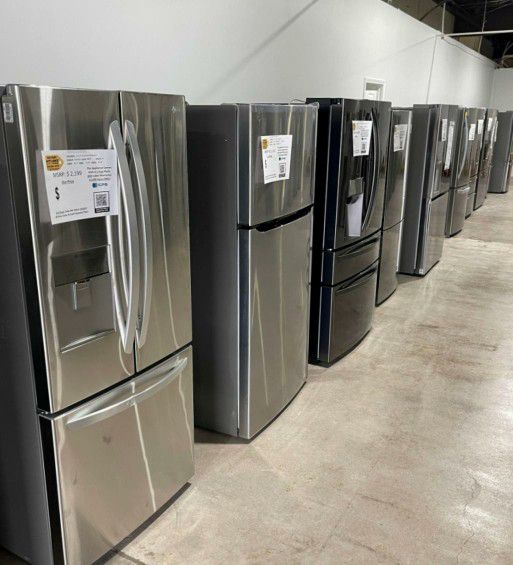 1/2 OFF New Refrigerators