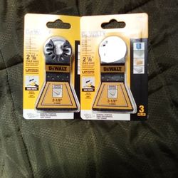 DeWalt 3  Sides Blades Retails For $42 At Lowe's Selling Both Packs For $40 That's Half Off All New