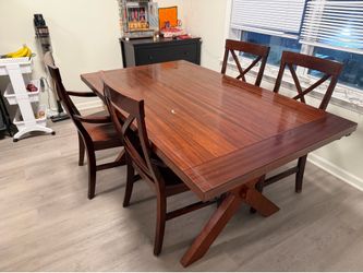 wooden dining table $150