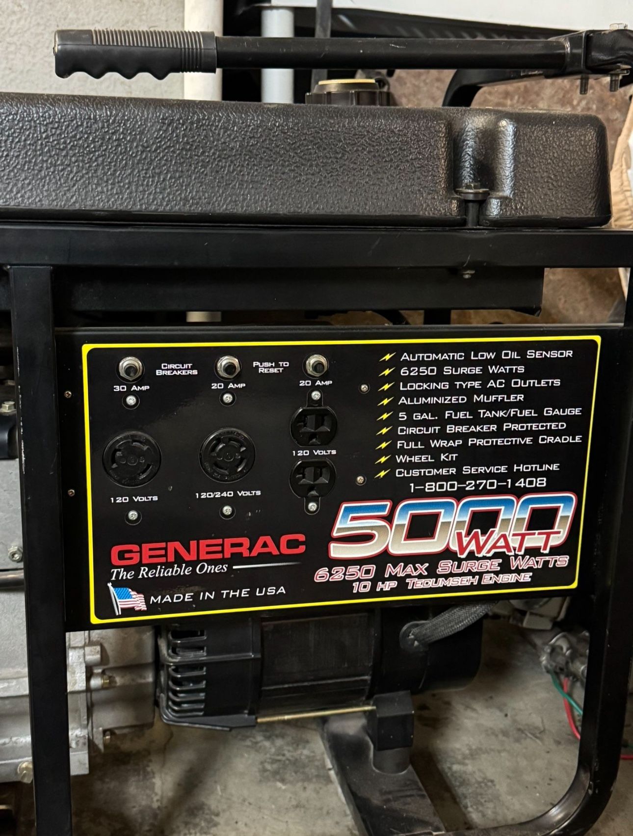 Generac 5000 Generator Make Offer