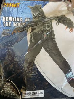 Boys werewolf costume