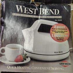 Vintage West Bend One Quart Key Kettle