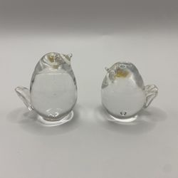 Hadelund Glass Bird Figurines