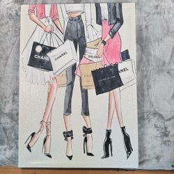Wall Art – Fashion Glam Shopping Canvas