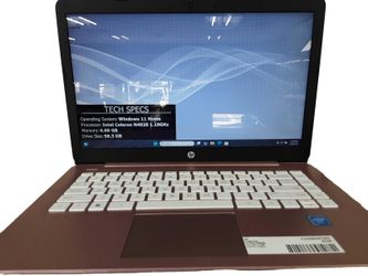 Hp 14-cb172wm Intel Celeron 4 Gb 64 Gb Pink Laptop