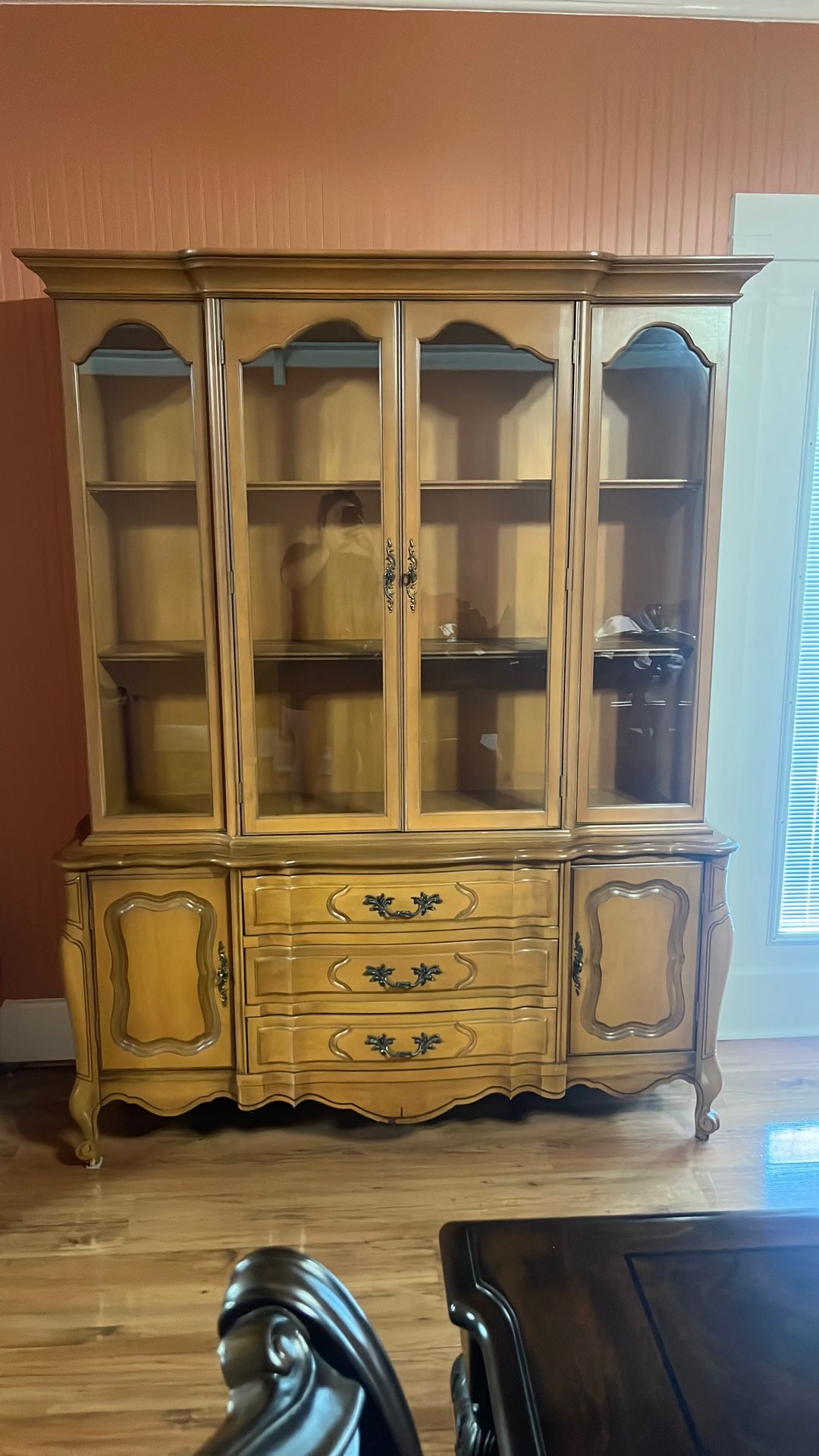 Antique China Cabinet/buffet - Dining Table Set