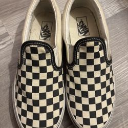 Checkered Vans
