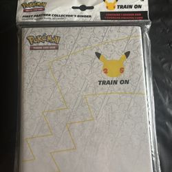 Pokemon Celebration First Partner Collectors Binder!!