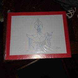 Original Walt Disney Sketch