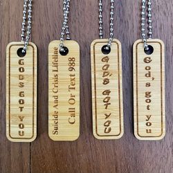 Free mental health awareness, and suicide prevention necklaces (( One Per Person ))