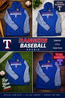 Texas Rangers Baseball Hoodie