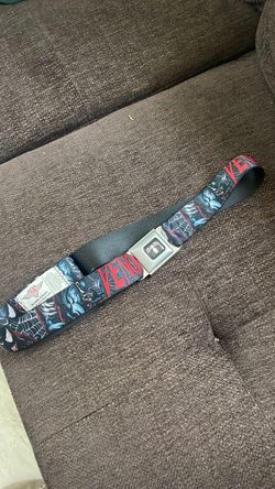 Venom Marvel Seatbelt Buckle Belt
