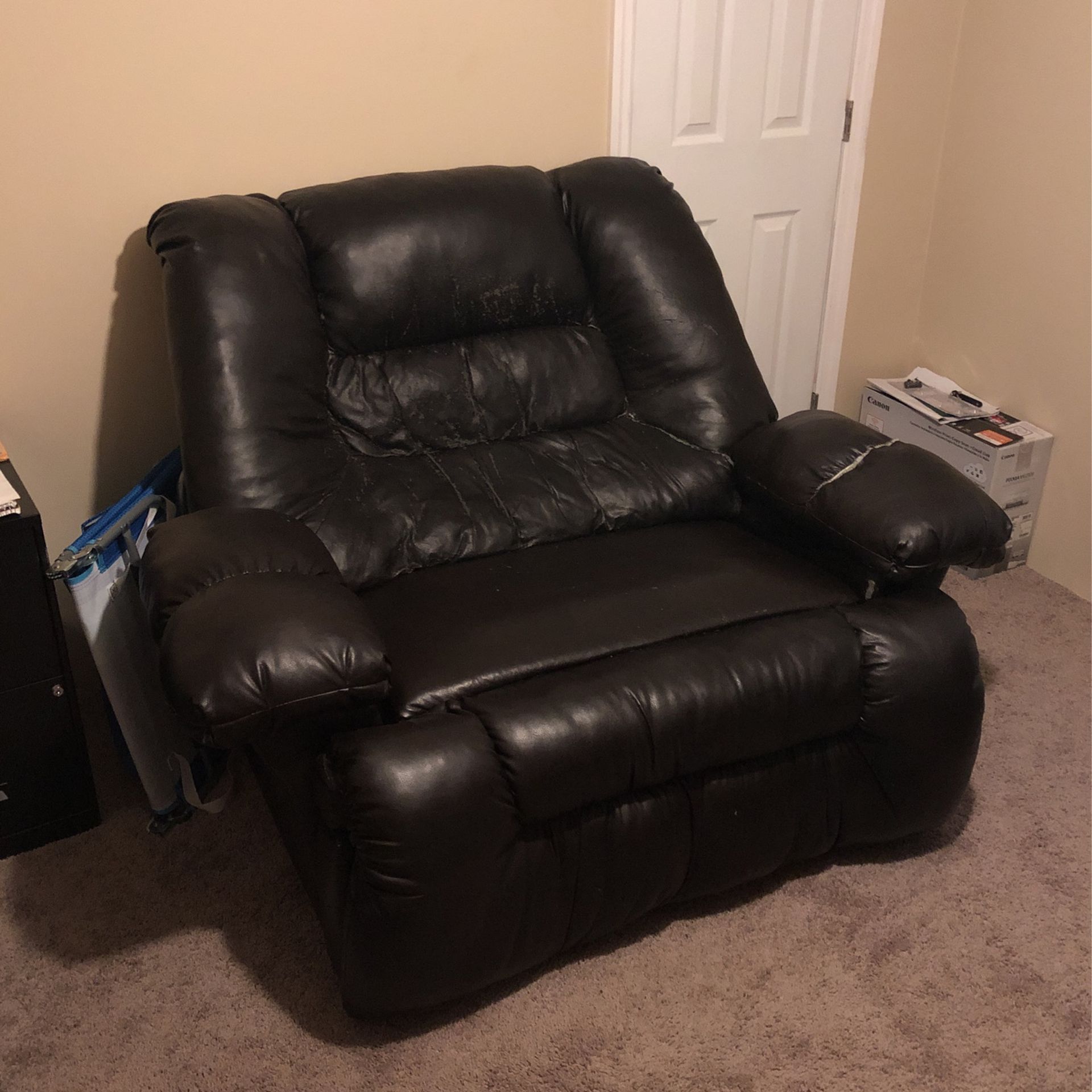 Free Cuddle Sized Recliner