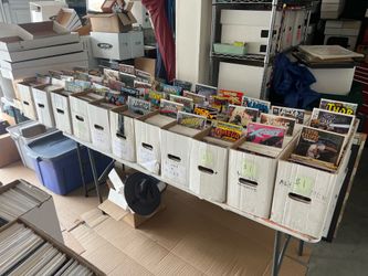 11 Long Boxes of Comic Books