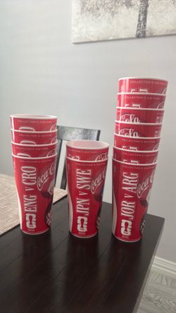 Coca Cola World Cup game collectors cup
