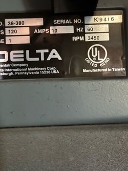 table saw delta
