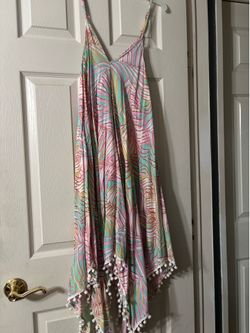 Multi Color Spaghetti Strap Sumner Dress