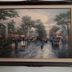 Thomas Kinkiad lithograph