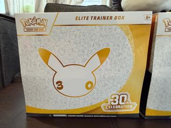 Pokémon 30th Anniversary Elite Trainer Box Selaed