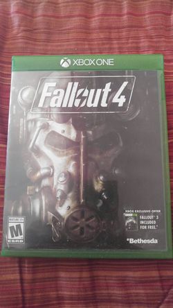 Fallout 4 Xbox one
