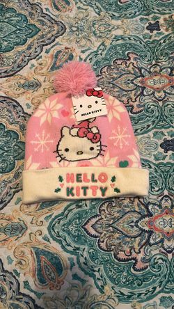 I hello Kitty beanie